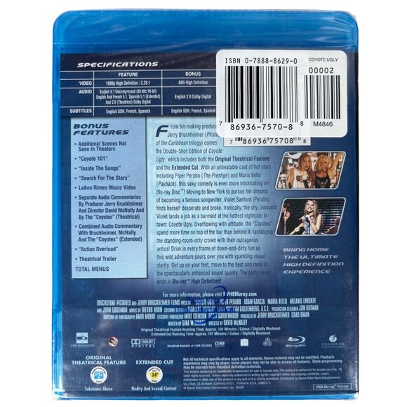 Coyote Ugly (Blu-ray Disc, 2008, Double Shot Edition) - Picture 5 of 8